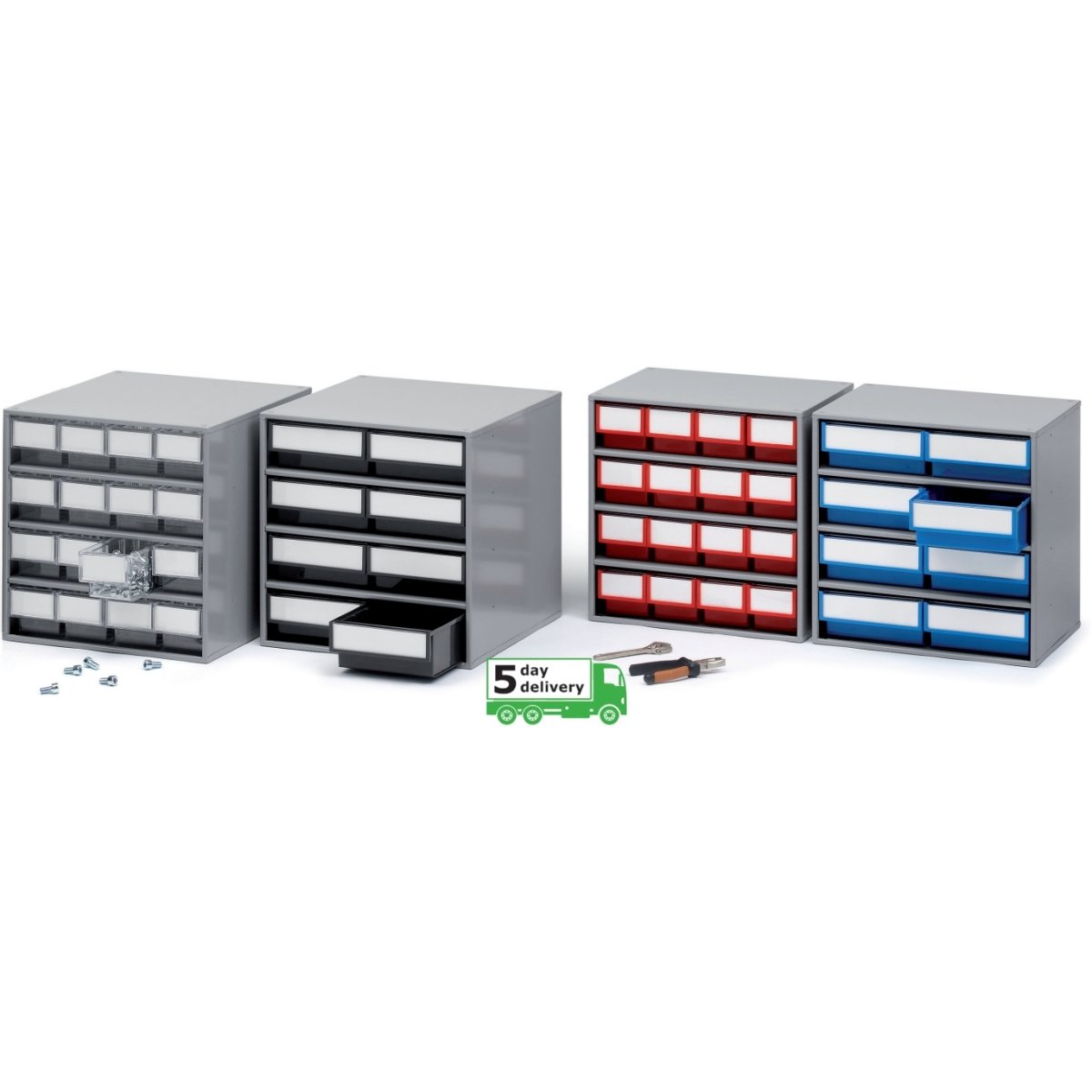 Bin Storage Workshop Wall Hung Or Stood On Workshop Cabinets - Warehouse Storage Products