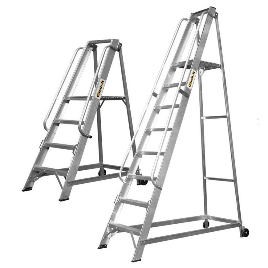 Climb-It Aluminium Warehouse Steps - Warehouse Storage Products