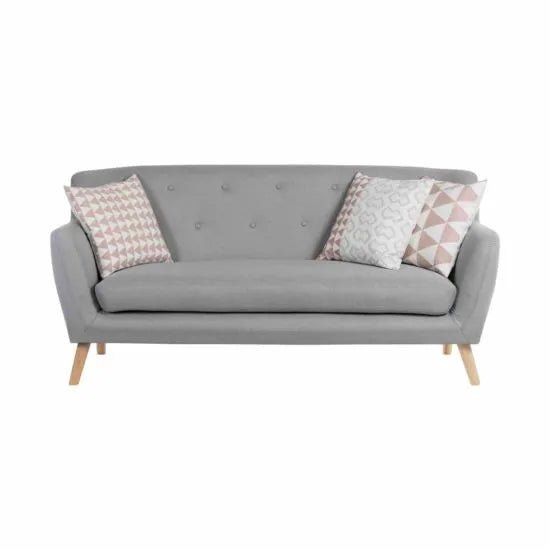 Office Skandi 3 Seater Sofa Grey - Warehouse Storage Products