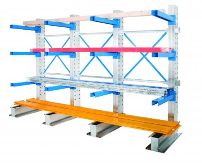 Cantilever Racking Single Sided - Warehouse Storage Products
