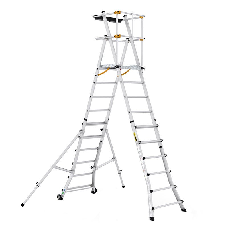 Climb - It Folding Telescopic Large Platform Step - Warehouse Storage Products