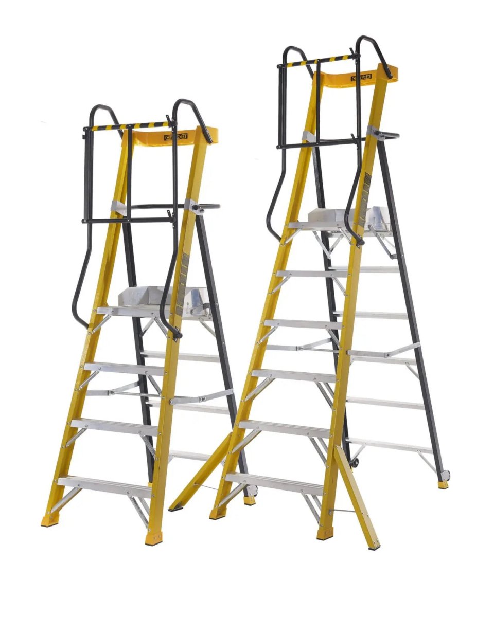 Climb - It Glass Fibre Podium Steps - Warehouse Storage Products