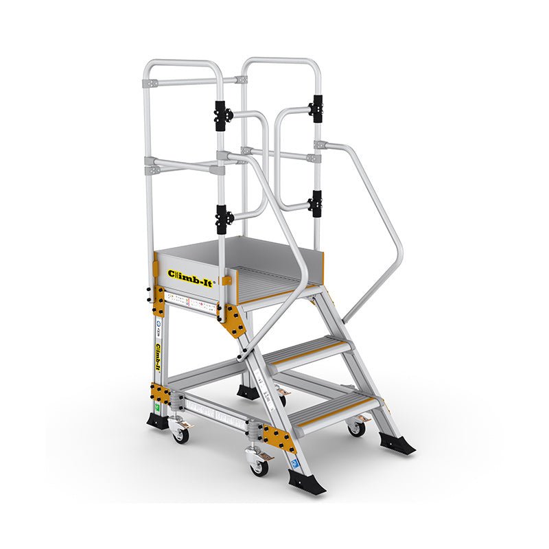 Climb - It Weight Reactive Mobile Steps - Warehouse Storage Products