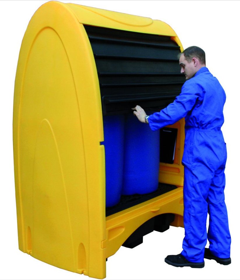 Covered Drum Storage System - Warehouse Storage Products