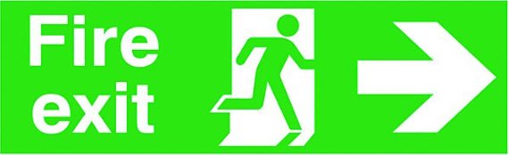 Fire Safety & Emergency Signs - Warehouse Storage Products