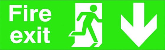 Fire Safety & Emergency Signs - Warehouse Storage Products