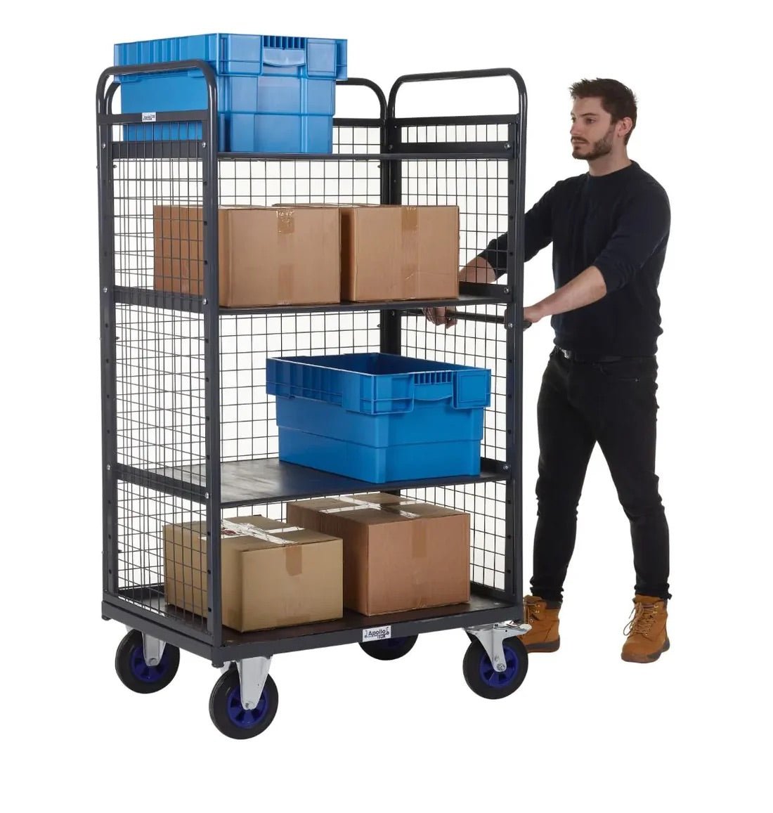 Heavy Duty Distribution Trucks with Sides - Warehouse Storage Products