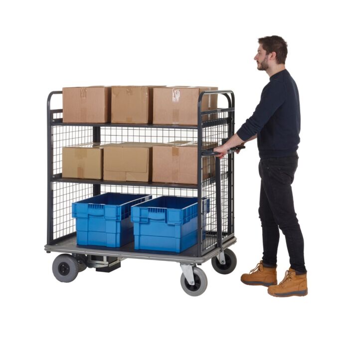 Heavy Duty Powered Distribution Trucks - Warehouse Storage Products