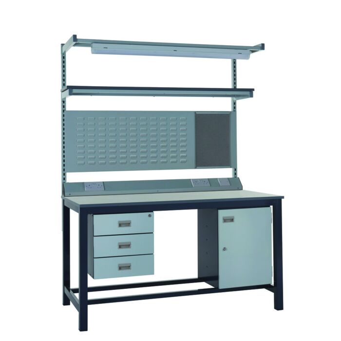 Heavy Duty Workbenches Kits with Laminate Tops - Warehouse Storage Products