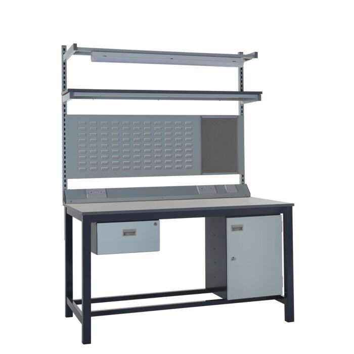 Heavy Duty Workbenches Kits with Laminate Tops - Warehouse Storage Products