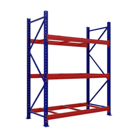 Heavy Duty 3m High Pallet Racking plus Various Number of Levels