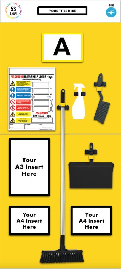 Rack End Cleaning Board (single) - Warehouse Storage Products