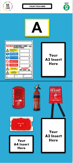 Rack End Fire Safety Board (Single) - Warehouse Storage Products