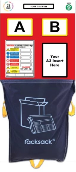 Rack End Rack Sack Board (Double) - Warehouse Storage Products