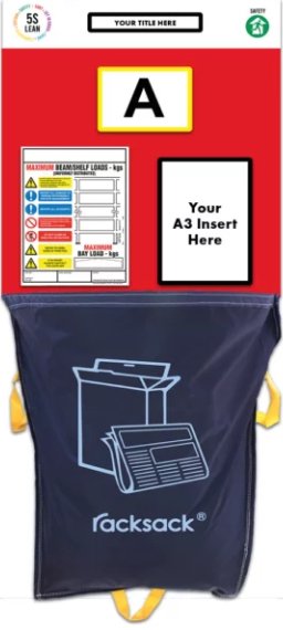 Rack End Rack Sack Board (Single) - Warehouse Storage Products