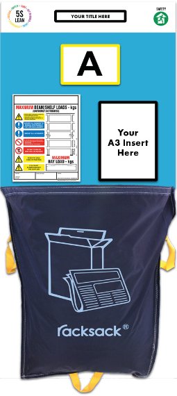 Rack End Rack Sack Board (Single) - Warehouse Storage Products