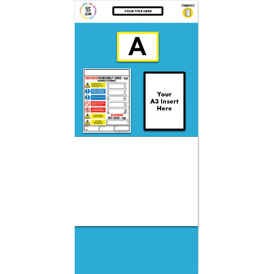 Rack End Whiteboard Board (Single) - Warehouse Storage Products