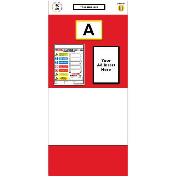 Rack End Whiteboard Board (Single) - Warehouse Storage Products