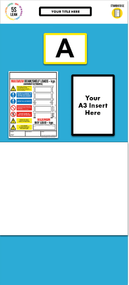 Rack End Whiteboard Board (Single) - Warehouse Storage Products