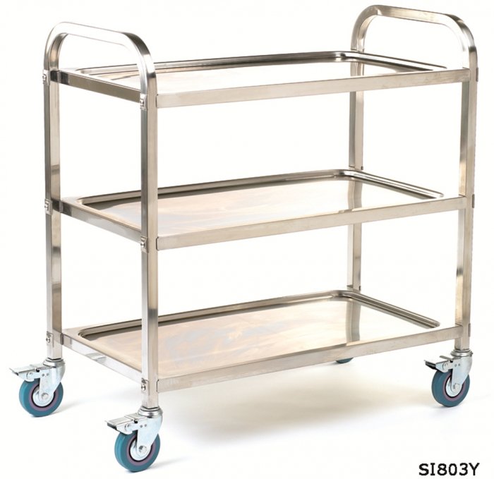 Stainless Steel Trolleys - Warehouse Storage Products