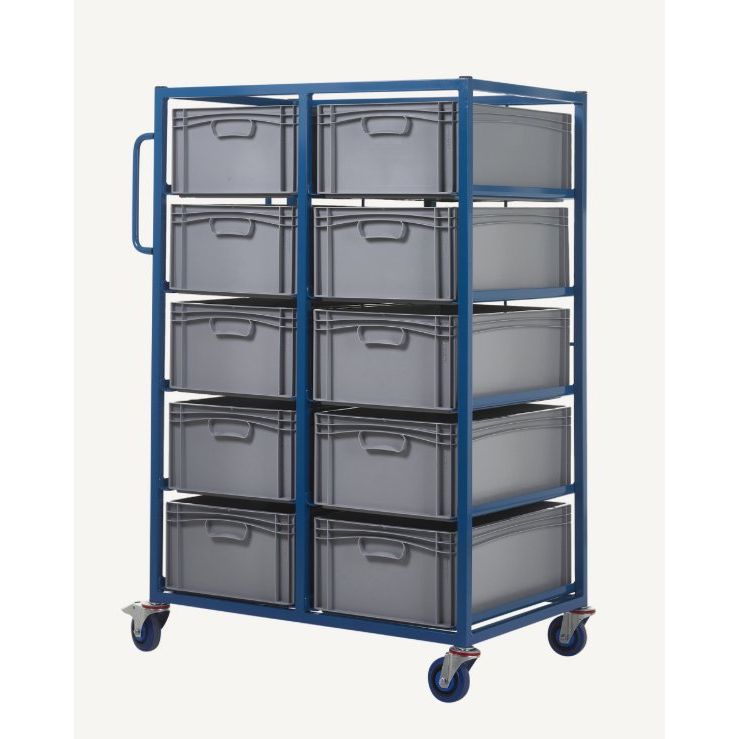 Tray Racks with Containers - Warehouse Storage Products