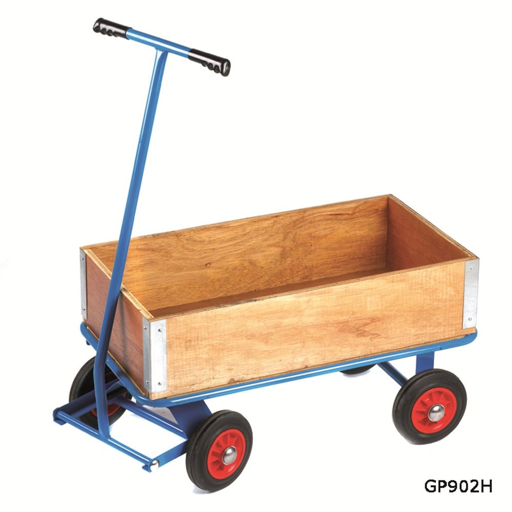 Utility Turntable Trucks - 200mm Rubber Wheels - Warehouse Storage Products