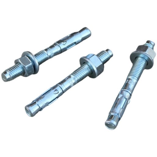 20 Pack M12 bolt anchors 120mm long for Pallet Racking Floor Support Fastening - Warehouse Storage Products