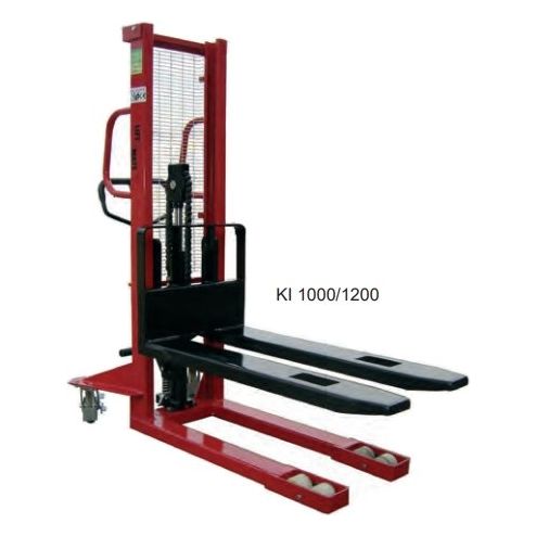 2.5m Manual Hydraulic Pallet Stacker 1000KG Load Capacity - Warehouse Storage Products