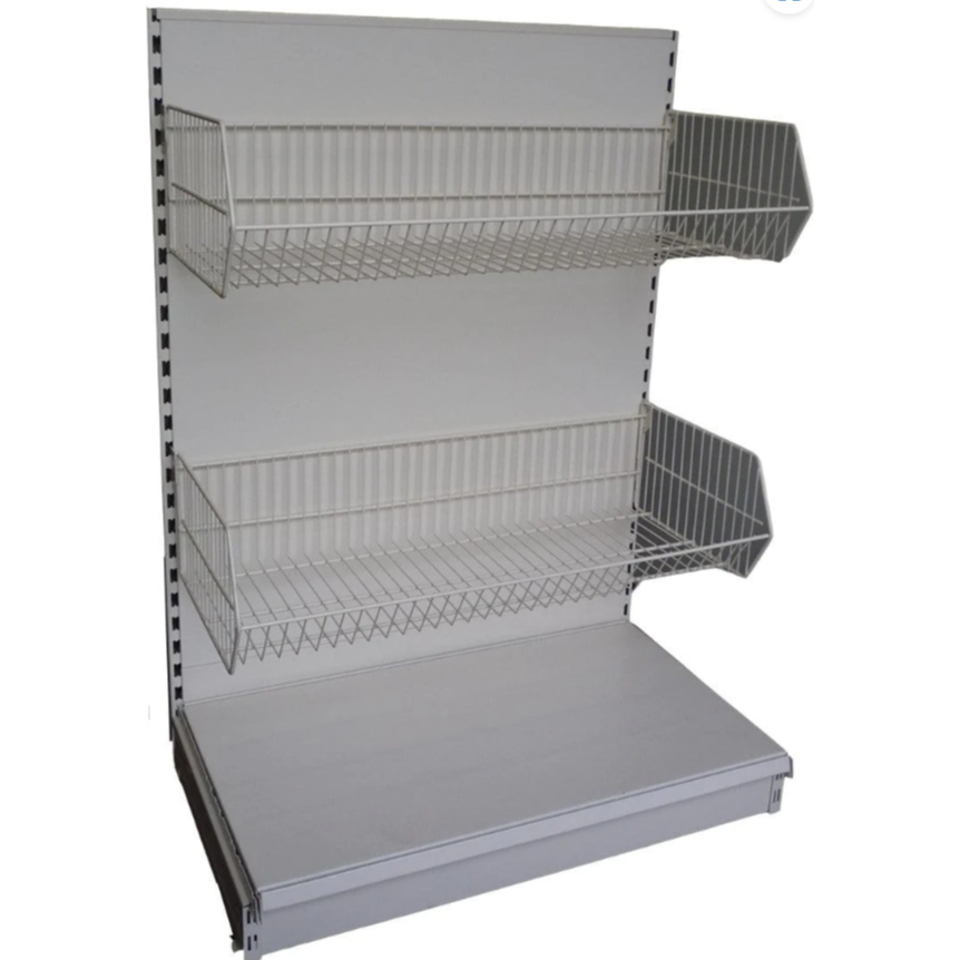 Wire Basket For Shop Shelving