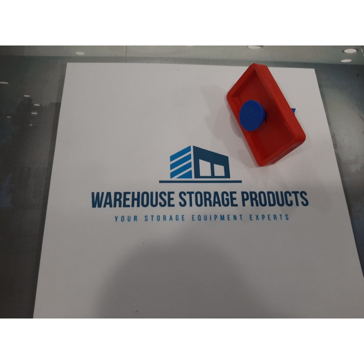 Apex Red & Blue Plastic Lock - Warehouse Storage Products