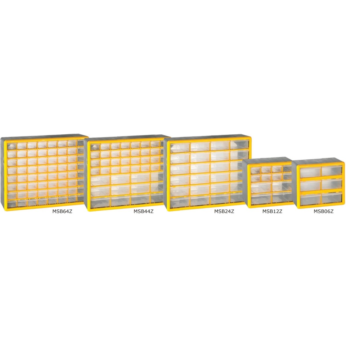 Clear Compartment Storage Boxes For Workshop and Garage Storage - Warehouse Storage Products