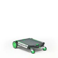 Clever Folding Trolley, GS Approved Safety, with Folding Box, up to 60kg - Warehouse Storage Products