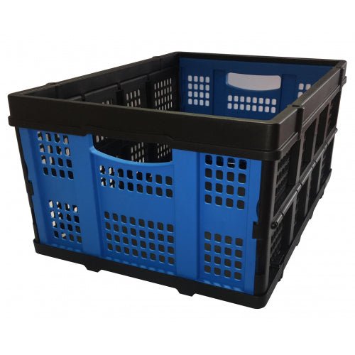 Clever Folding Trolley with Folding Box 70kg Capacity - Warehouse Storage Products