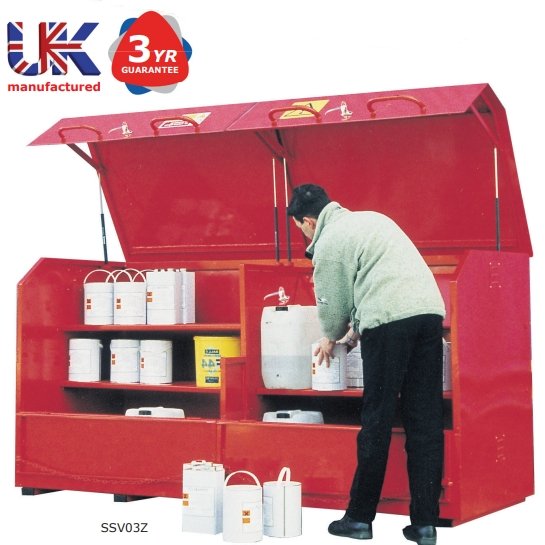 Flammable Liquid Storage Vaults - Warehouse Storage Products