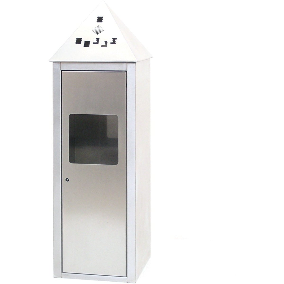 Floor Standing Combined Cigarette Disposal Bin / Litter Bin - Warehouse Storage Products