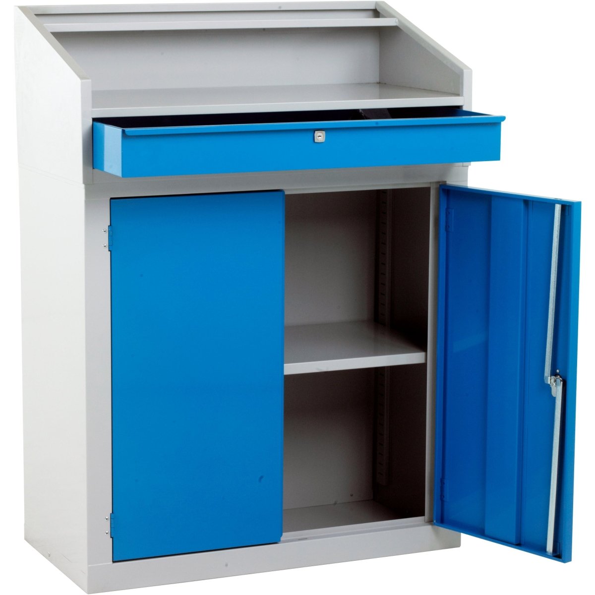 Foreman's Cupboard Desk - Warehouse Storage Products