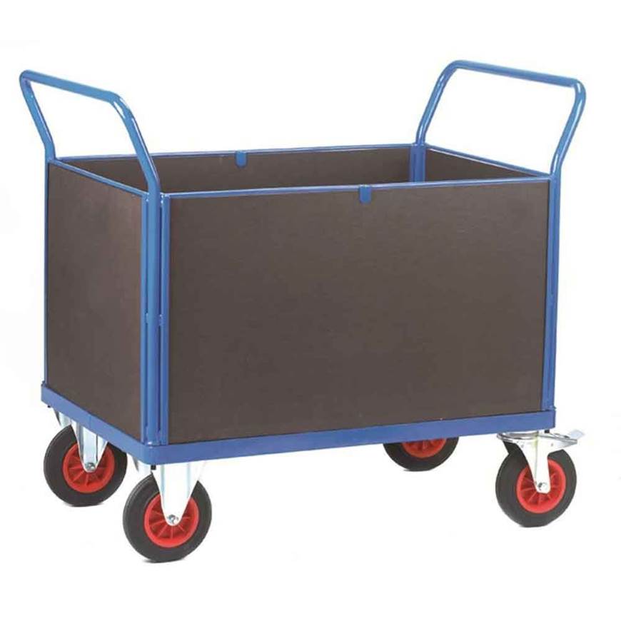 Fort Phenolic Platform Trucks with Four Sides - Warehouse Storage Products