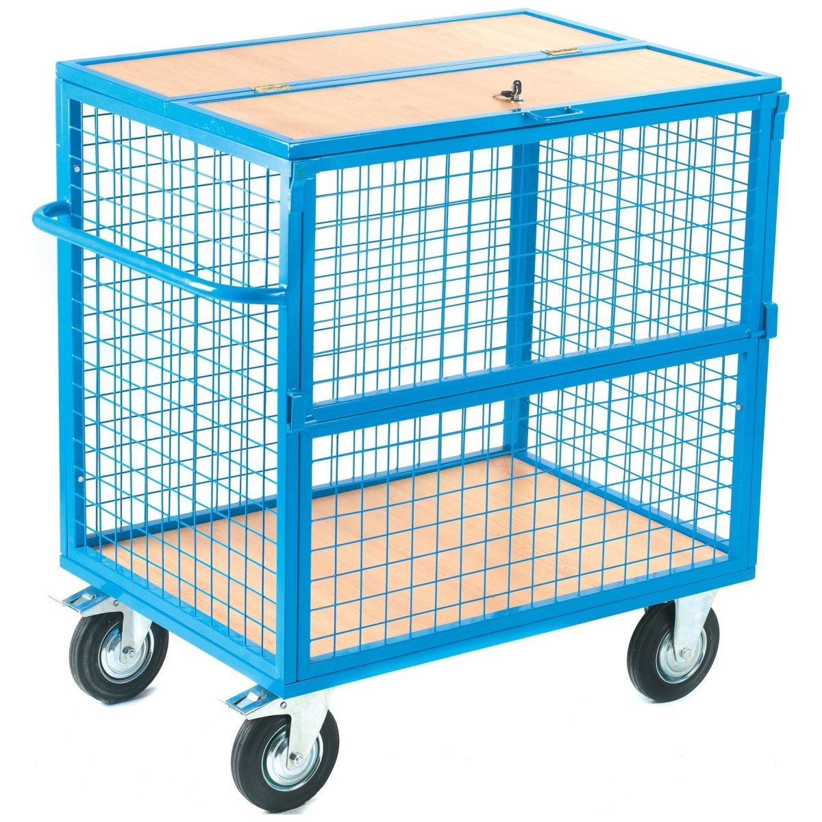 Heavy Duty Mesh Security Trolley - Warehouse Storage Products