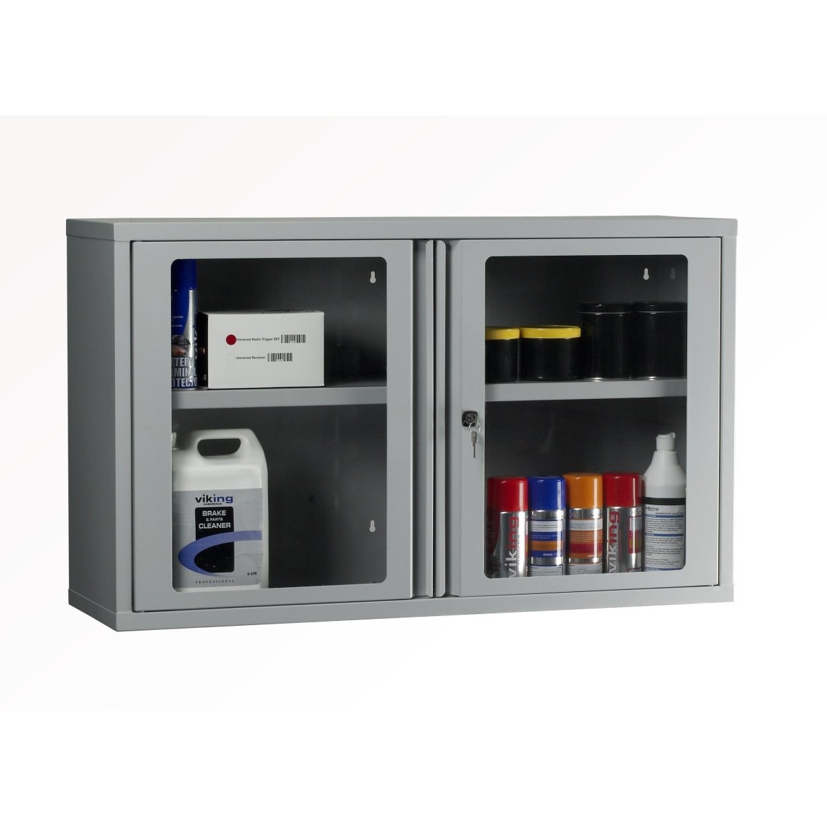 Heavy Duty Polycarbonate Wall Cabinet - Warehouse Storage Products
