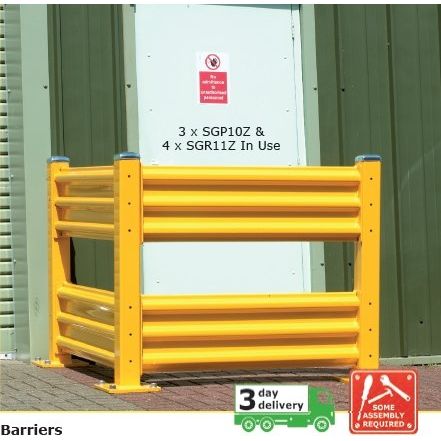 Heavy Duty Steel Barrier System