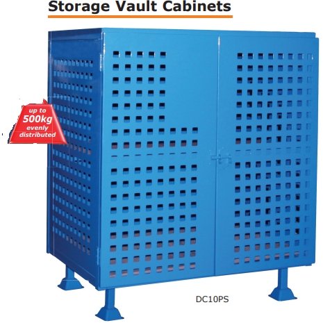 Heavy Duty Storage Static Vault Cabinet Unit - Warehouse Storage Products