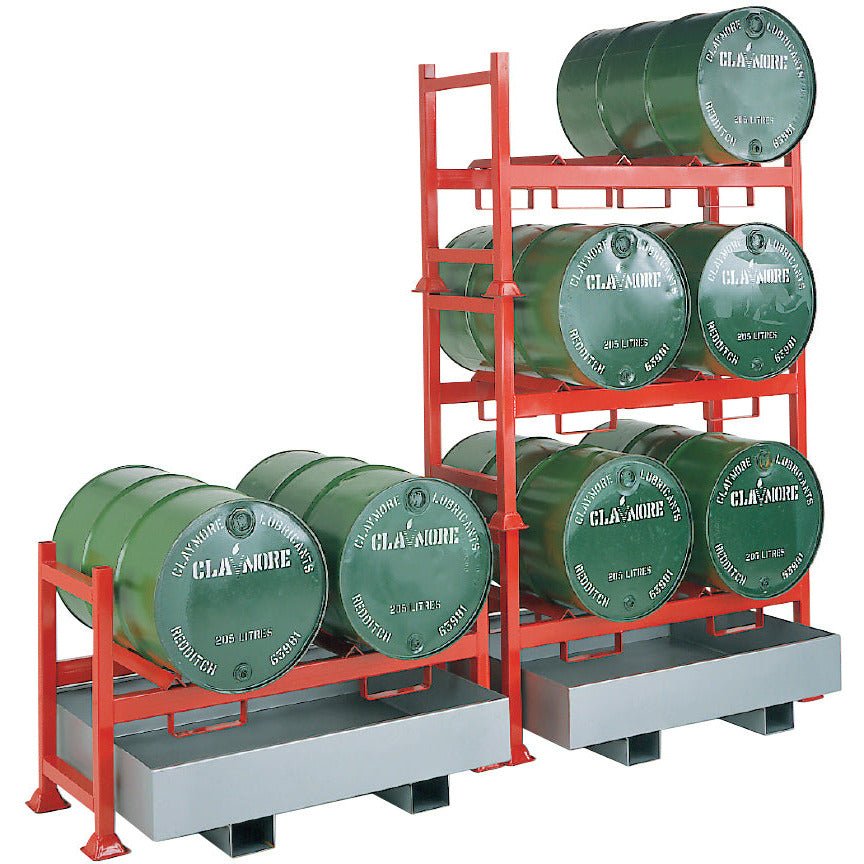 Industrial Stacking Drum Pallet Racking System - Warehouse Storage Products