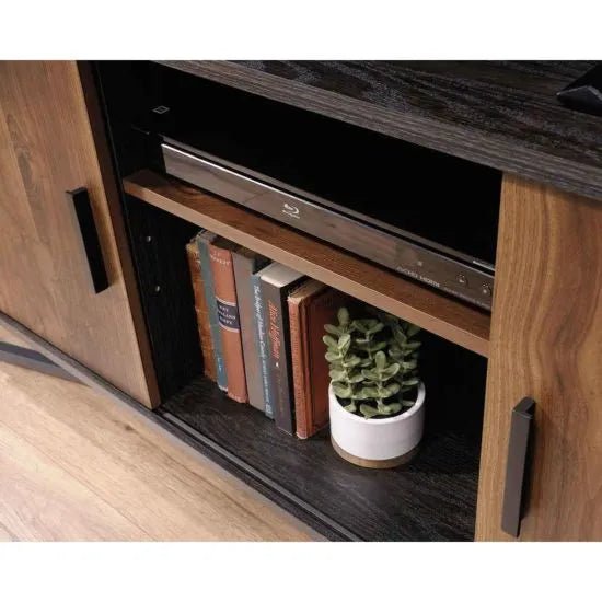 Office Canyon Lane Brew Oak TV Unit - Warehouse Storage Products