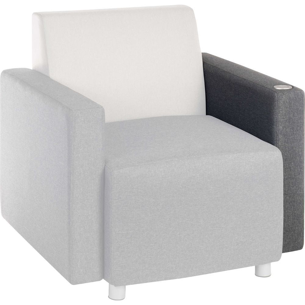 Office Cube Interchangeable Armrest (Left / Right) - Warehouse Storage Products