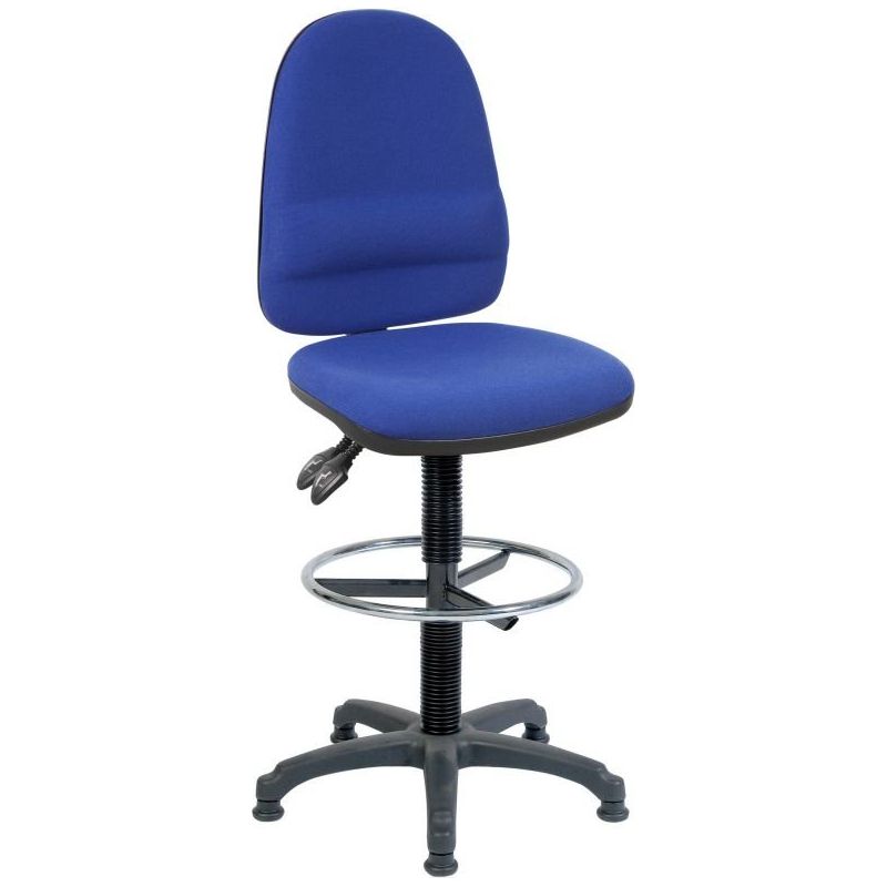 Office Ergo Twin Deluxe Draughter Chair - Warehouse Storage Products