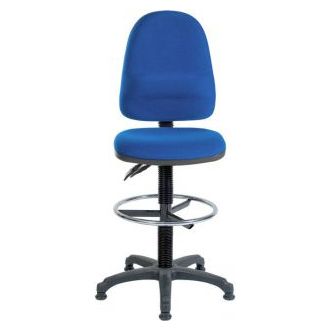 Office Ergo Twin Deluxe Draughter Chair - Warehouse Storage Products