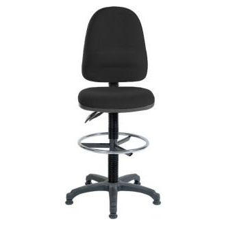 Office Ergo Twin Deluxe Draughter Chair - Warehouse Storage Products