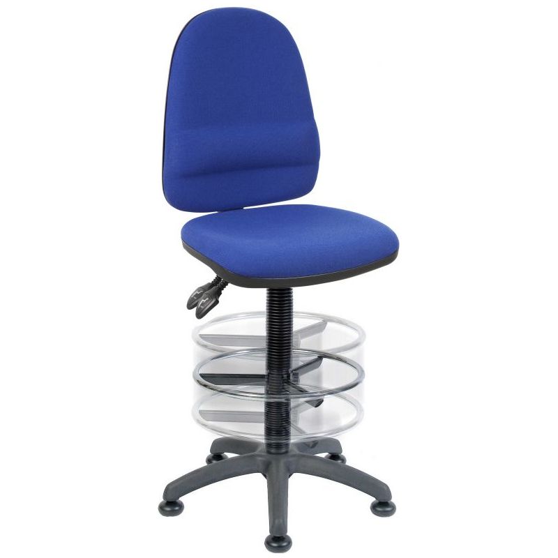 Office Ergo Twin Deluxe Draughter Chair - Warehouse Storage Products