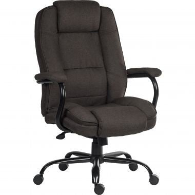 Office Executive Fabric Chair with Padded Arms - Warehouse Storage Products