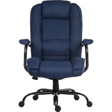 Office Executive Fabric Chair with Padded Arms - Warehouse Storage Products